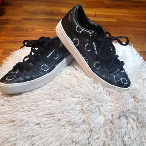 ADIDAS sport clasico black Adidas shrek leder original classic tennis size 6.5